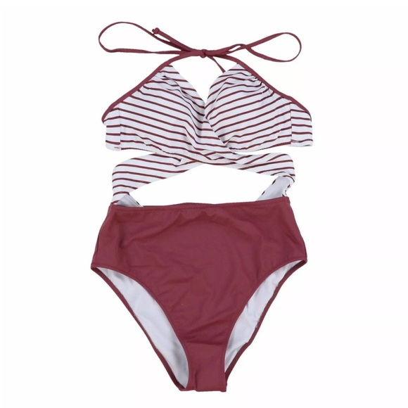 Victoria's Secret Pink Swim One Piece Bathing Suit Swimsuit Sz S - Picture 9 of 9